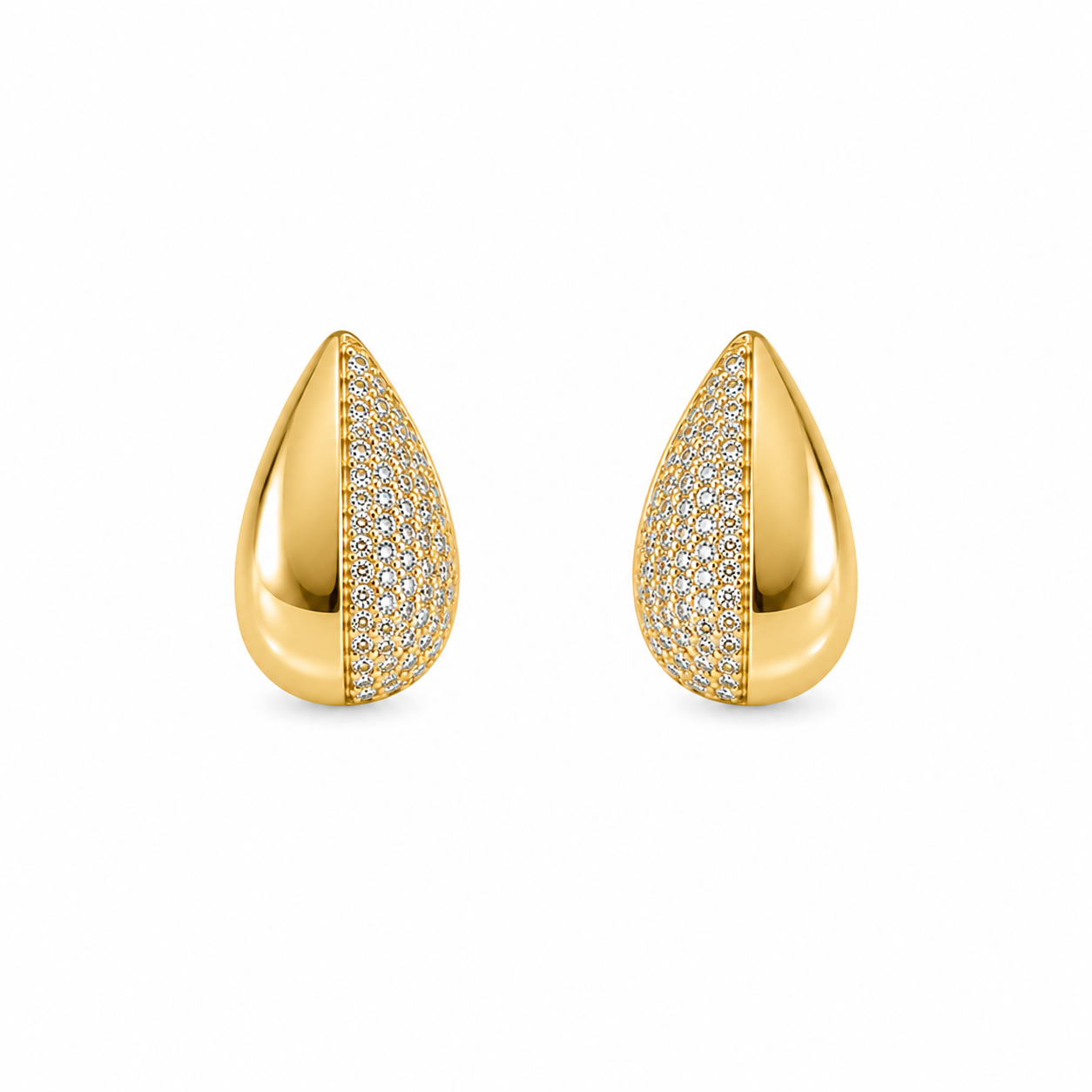 Aretes Gota Eclipse