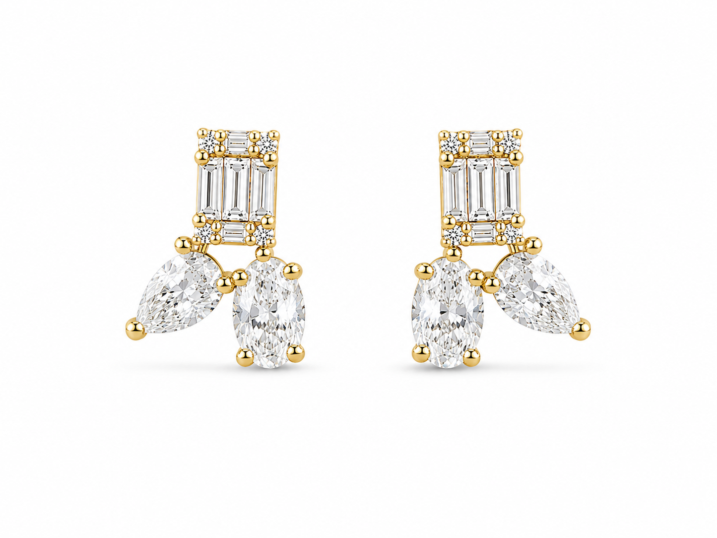 Aretes Élise Cascade