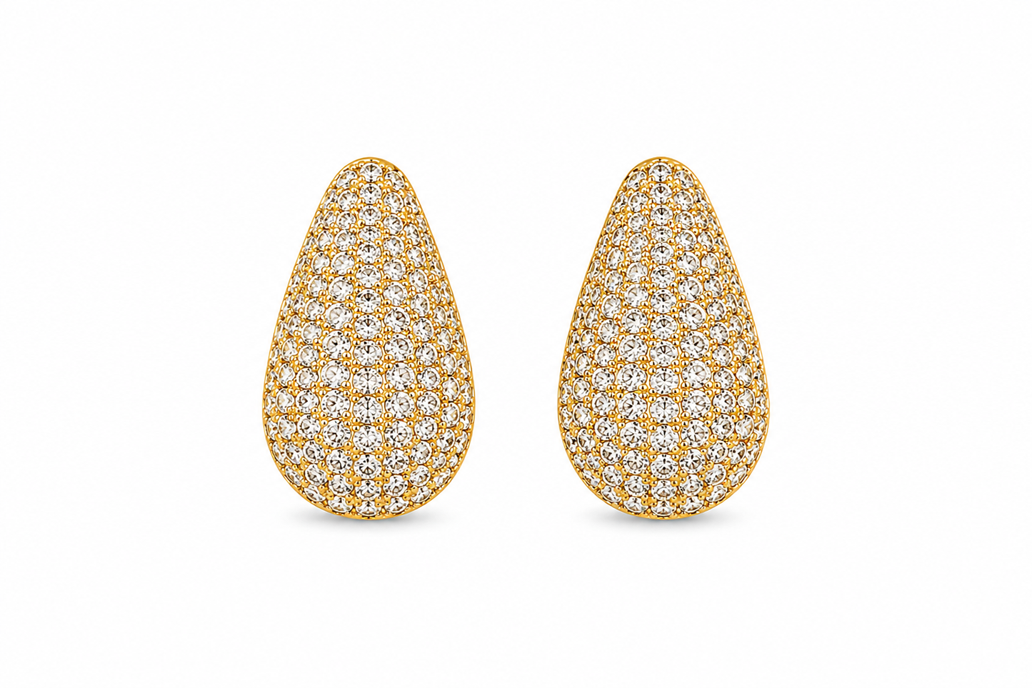 Aretes Gota Pavé