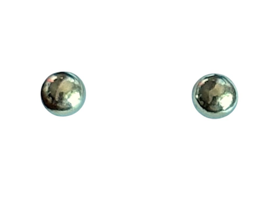 Bolitas Bold en Oro de 14 kilates – Aretes de rosca