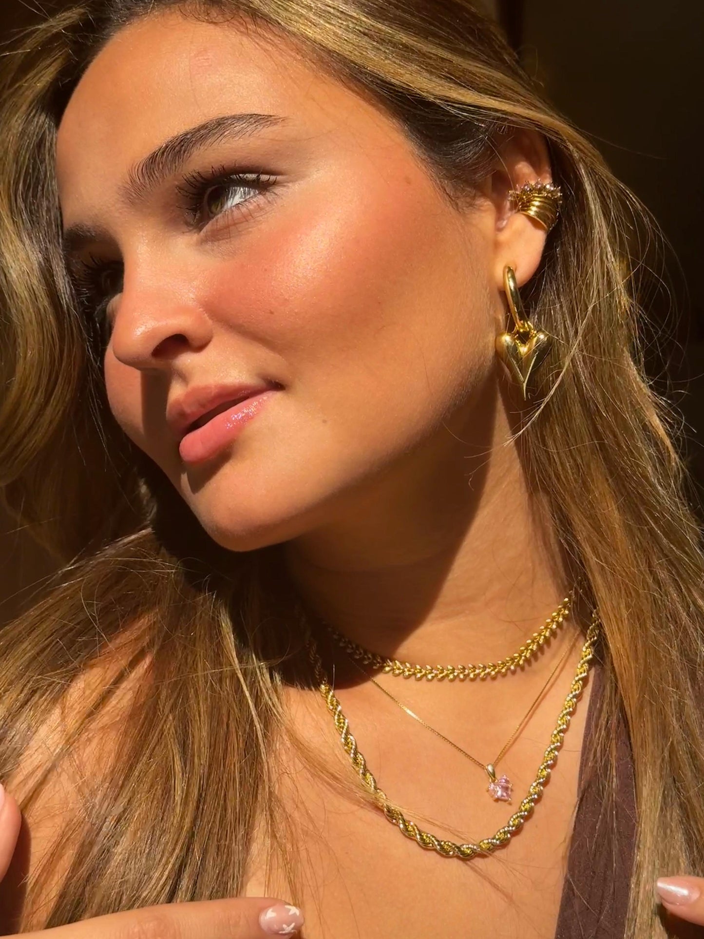 Ear cuff “Barbie”