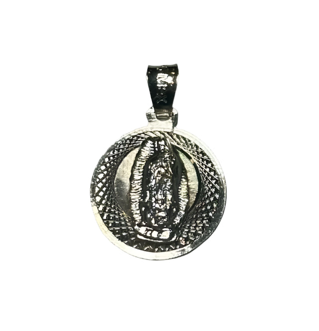 Medalla de plata 925 de la virgen