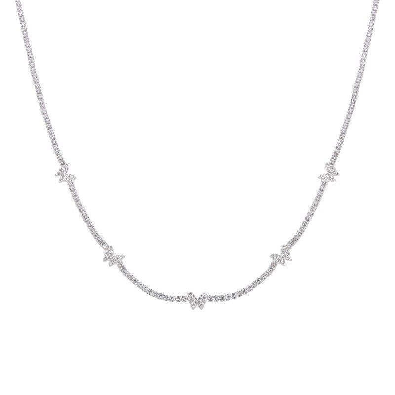 Collar 'Mariposas en Vuelo' de Plata