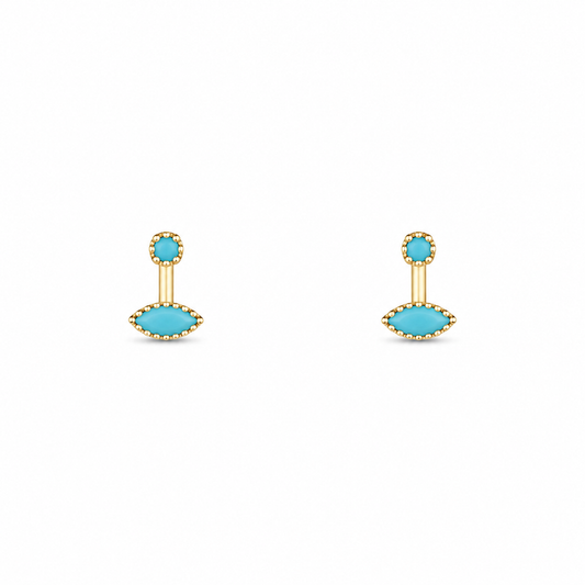 Aretes Blue Eye