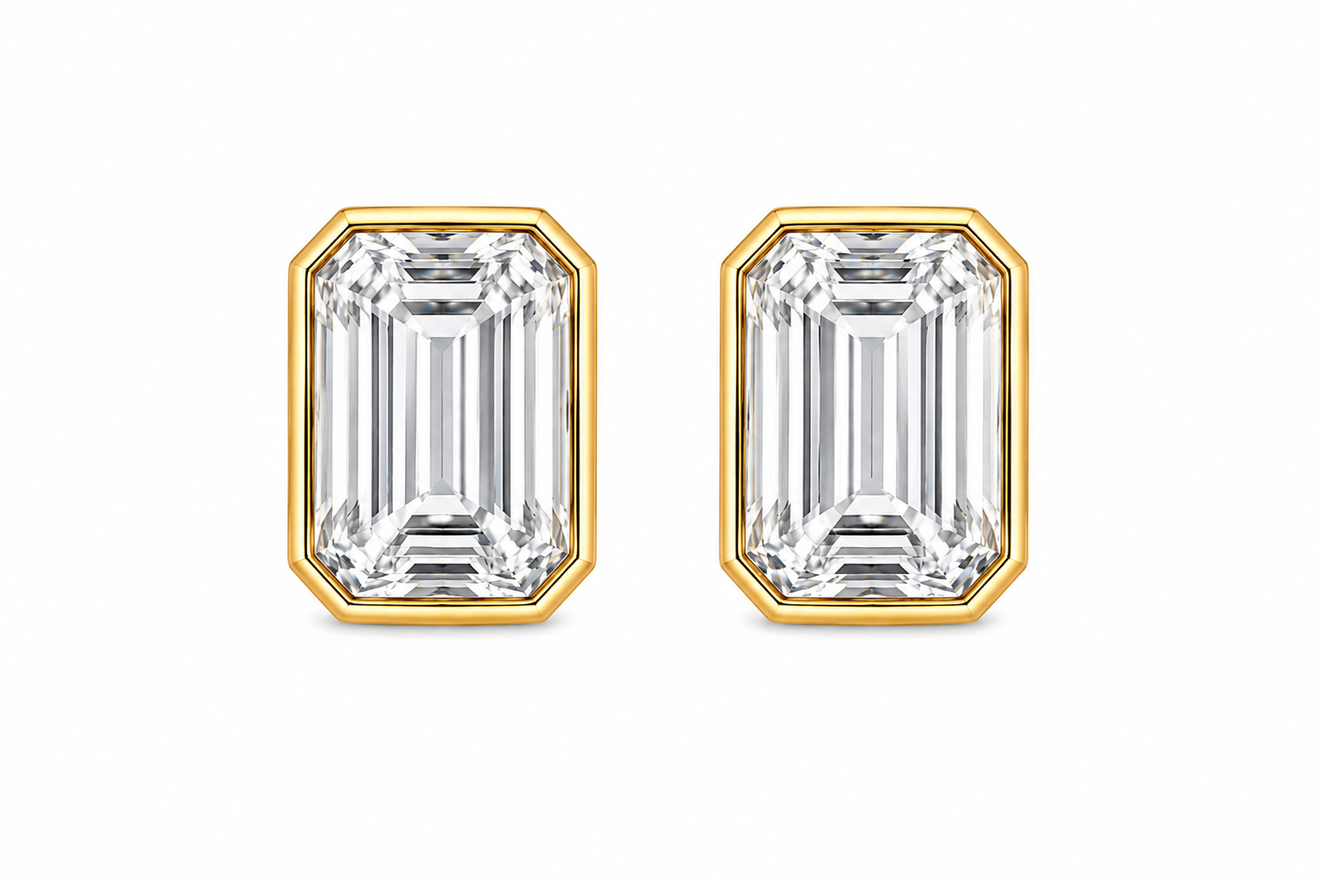Aretes Esmeralda Bisel