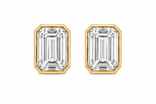 Aretes Esmeralda Bisel