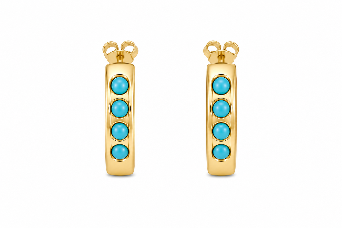 Aretes Turquesa Roma