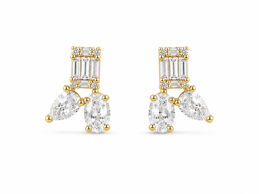 Aretes Élise Cascade
