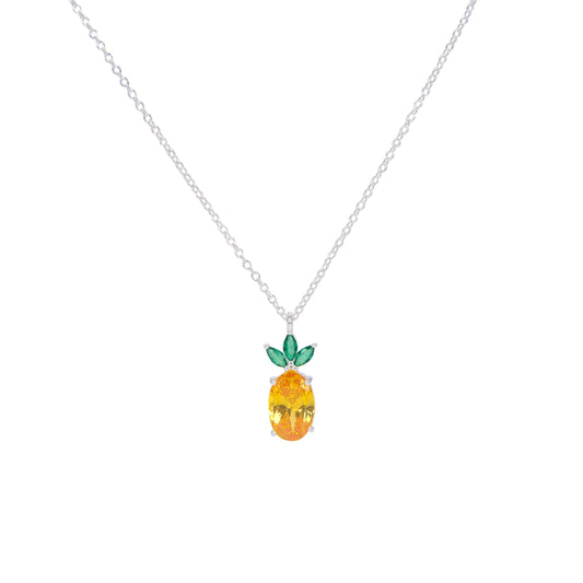 Collar de plata “Pineapple”