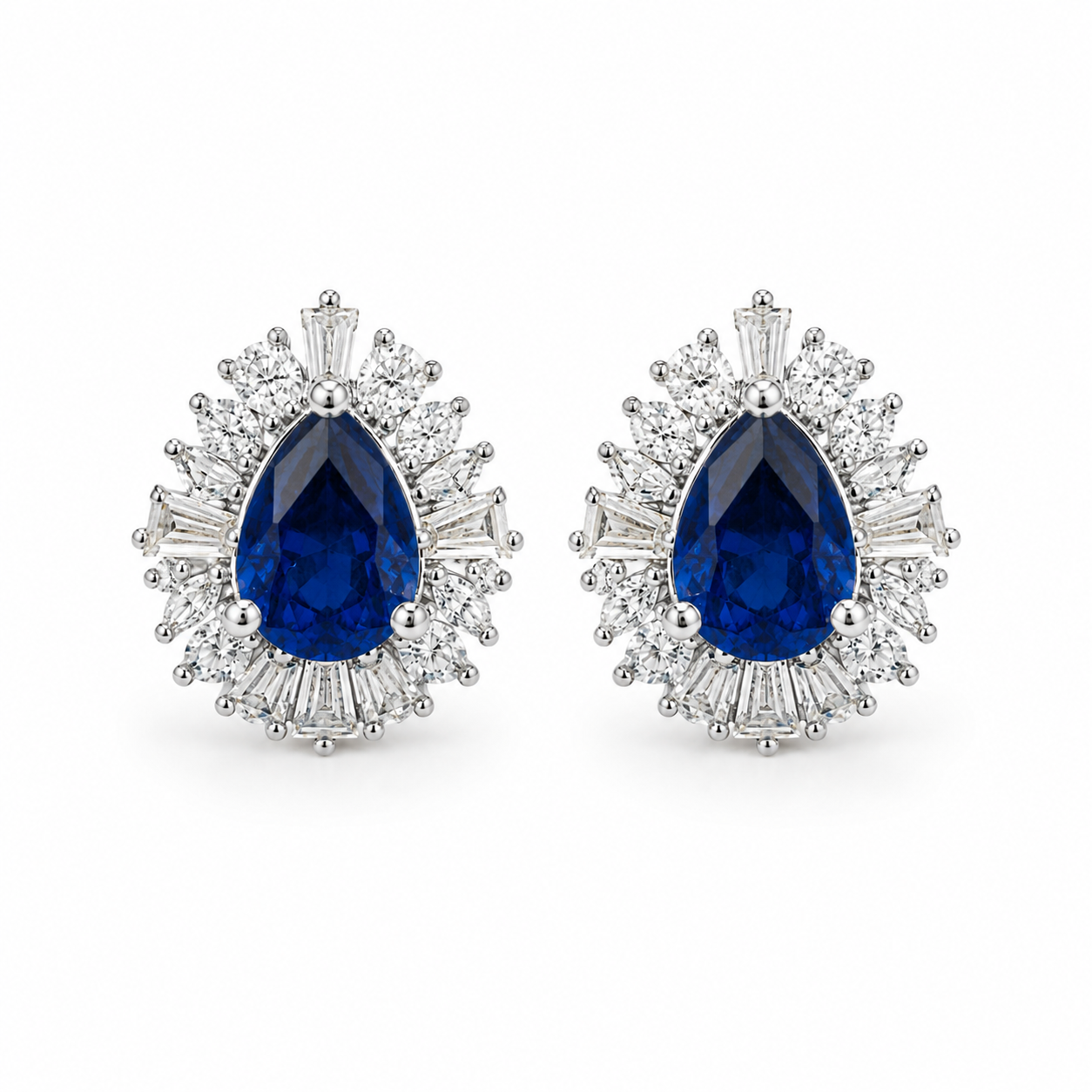Aretes Regina Zaffiro