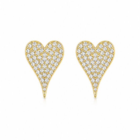 Aretes Cœur Éclat