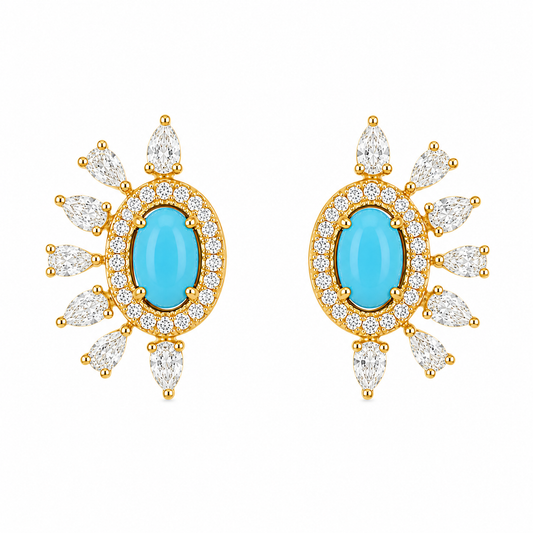 Aretes Soleil Azure