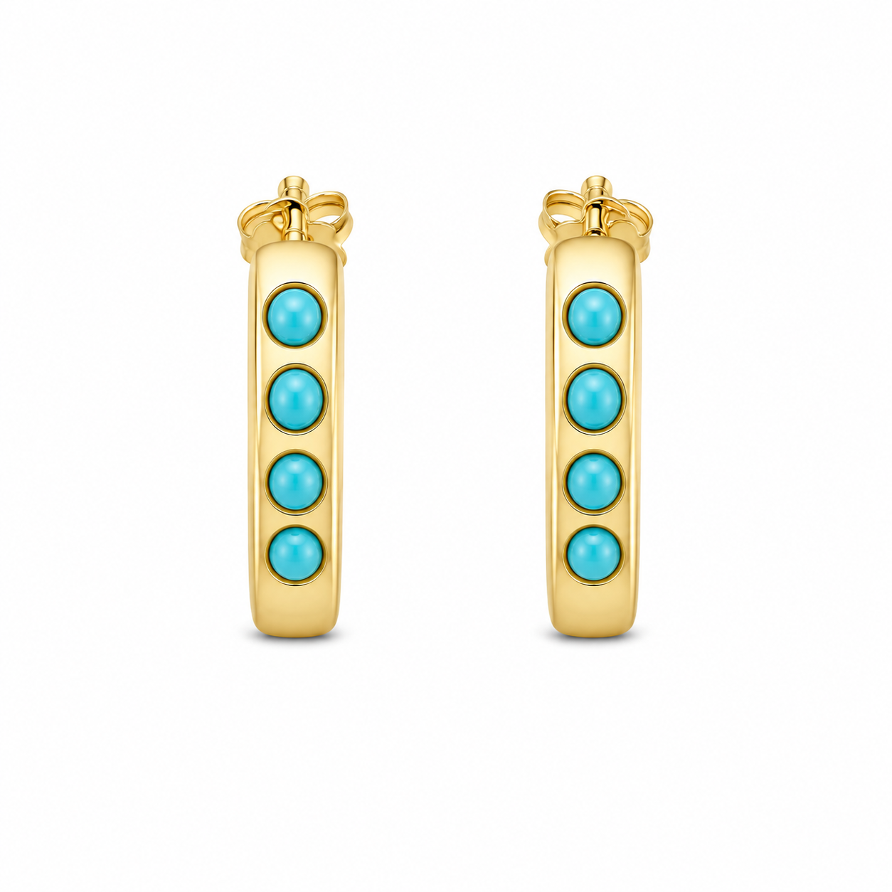 Aretes Turquesa Roma