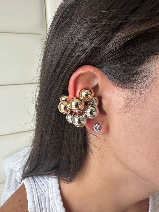 Ear cuff bisutería fina