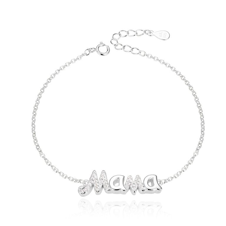 Pulsera "Mama" de Plata.